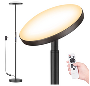 Continuously Dimmable LED Floor Lamp with Remote Control