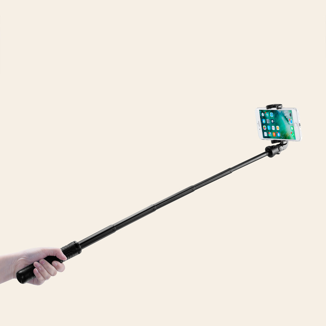 Cell Phone Stand Andoer 59 Selfie Stick Tripod - 2-in-1 Aluminum Alloy Cell Phone Stand Andoer 59 Selfie Stick Tripod - 2-in-1 Aluminum Alloy